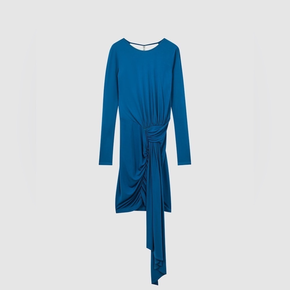Reiss Women’s ISADORA
EMBELLISHED CHAIN BODYCON MINI DRESS IN TEAL